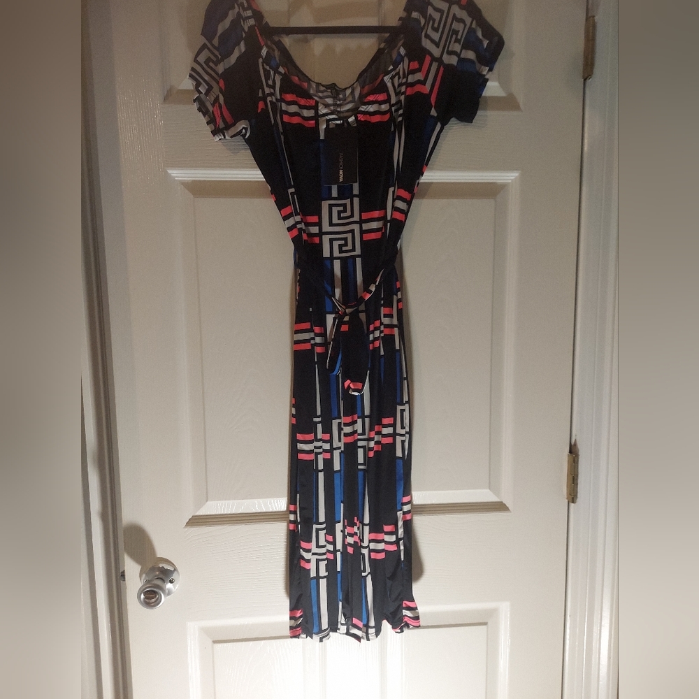 Midi dress multi colored